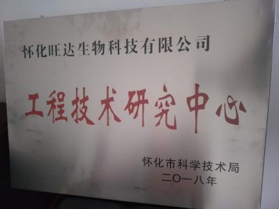天行体育（中国）有限公司官网荣获“怀化市工程技术研究中心”称号